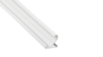 Profile TEKKNI+ type BARDE+ white lacquered, 3 m